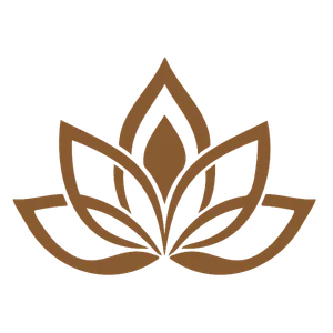 Vibe Wellness Yoga Logo Brown