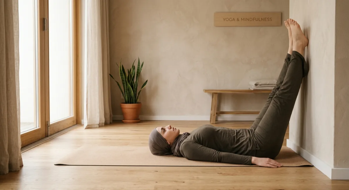 Legs Up the Wall - Yoga Untuk Insomnia