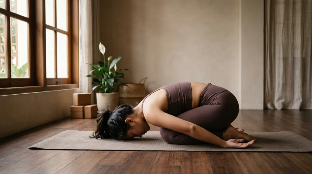 Yoga Childs Pose (Balasana)